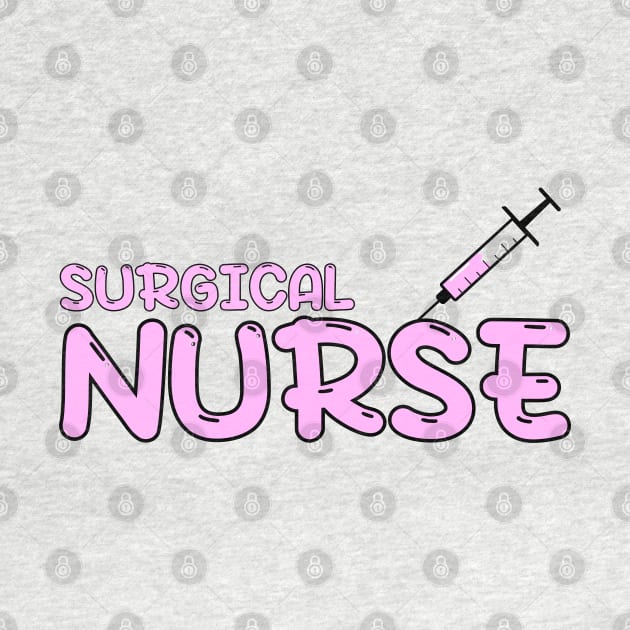 Surgical Nurse Pink by MedicineIsHard